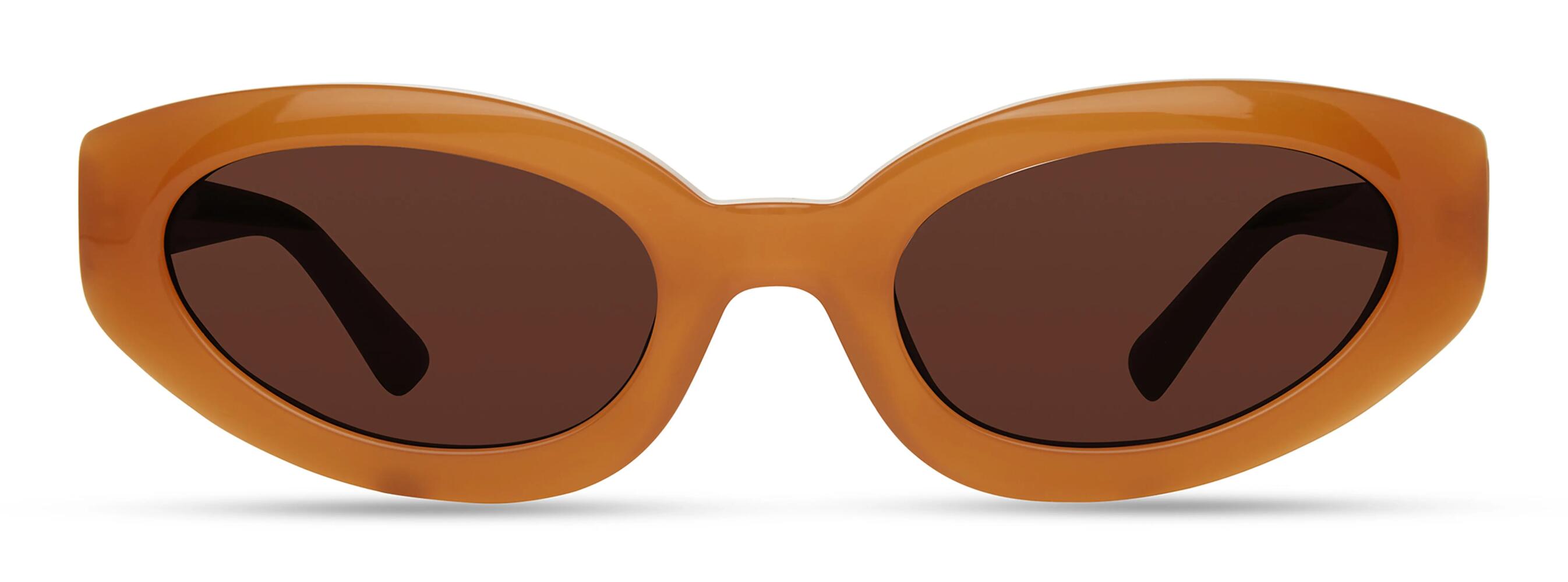 Derek Lam 10 Crosby Vesper Sunglasses in Peach Orange Cover