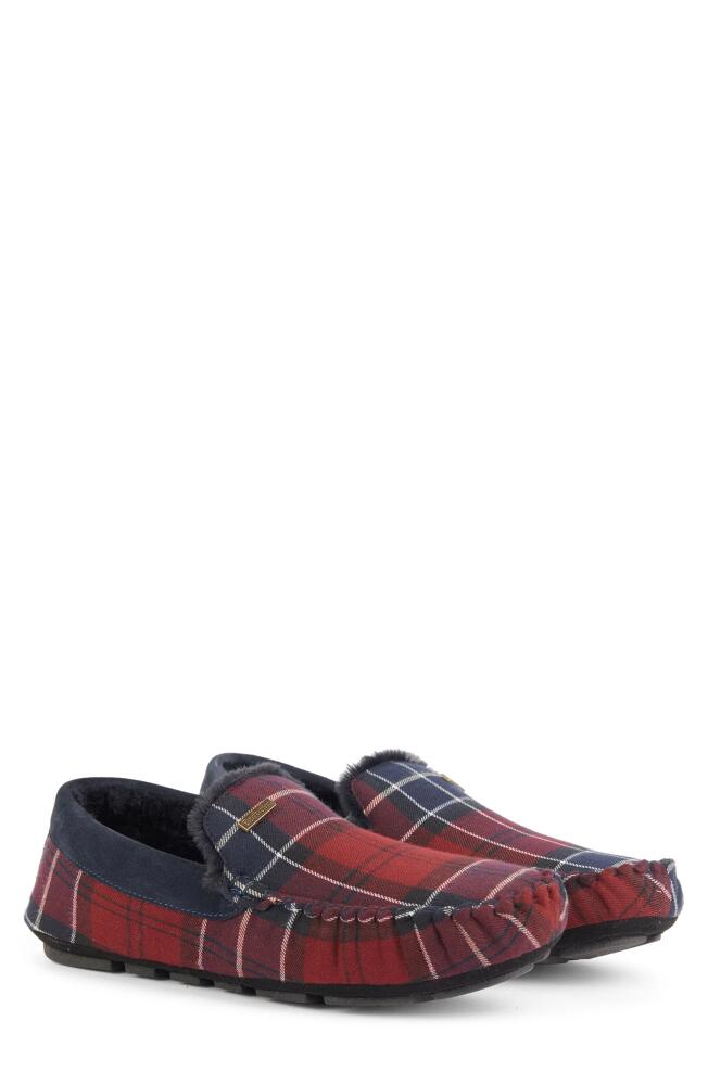 Barbour Monty Slipper in Cordovan Tartan Cover