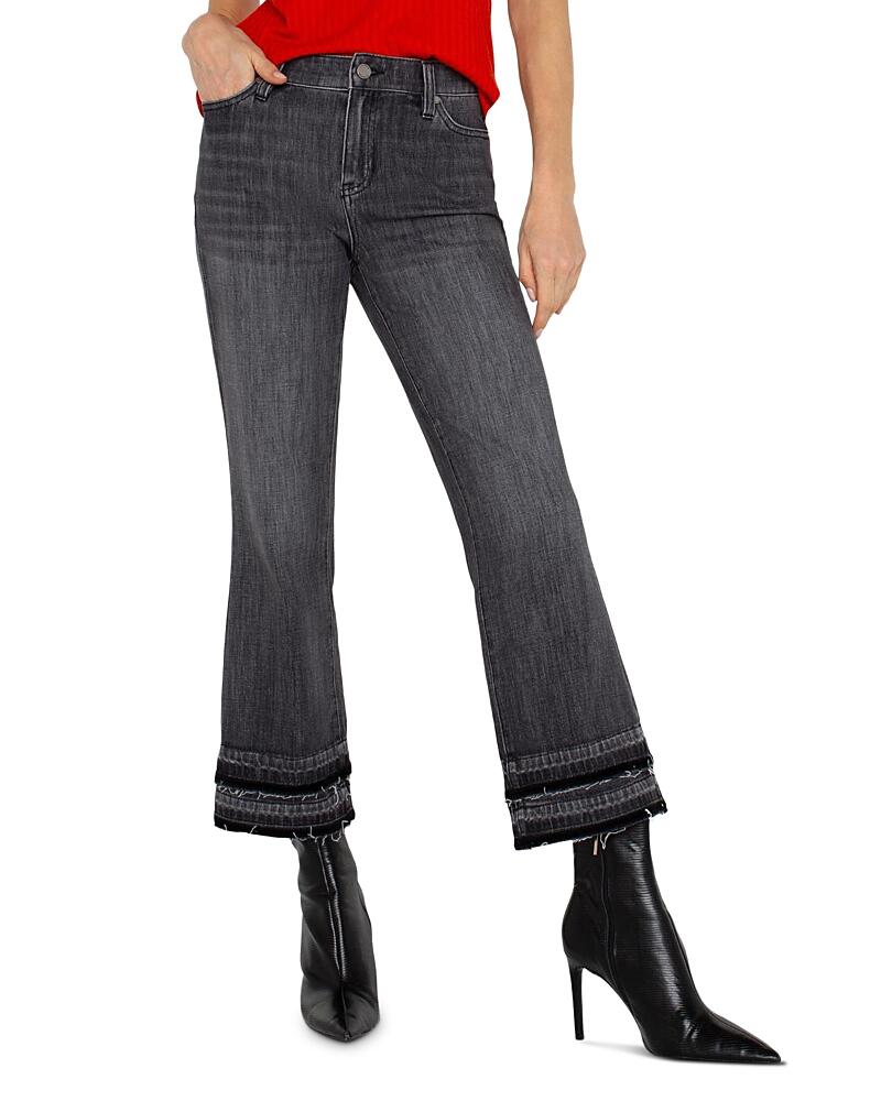 Liverpool Los Angeles Hannah Crop Flare Mid Rise Jeans in Hindsdale Cover