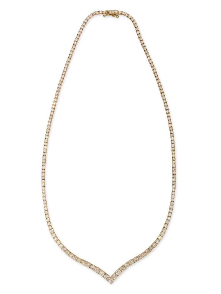 Jacquie Aiche 14kt yellow gold Vanessa diamond necklace Cover