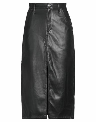 Rag & Bone Woman Midi skirt Black Polyester, Polyurethane Cover