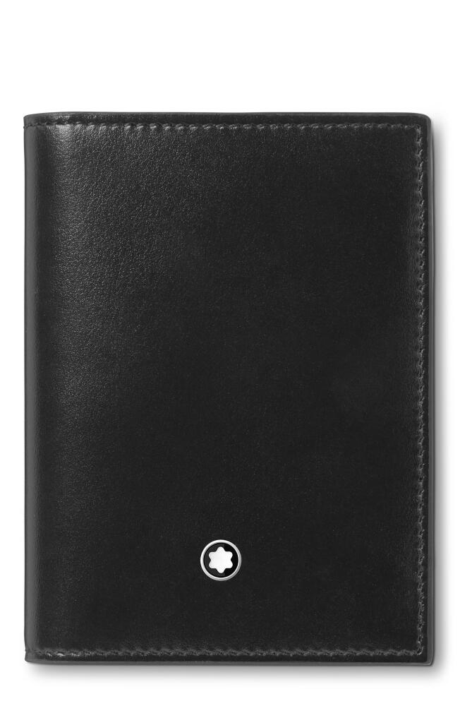 Montblanc Meisterstück Leather Card Case in Black Cover