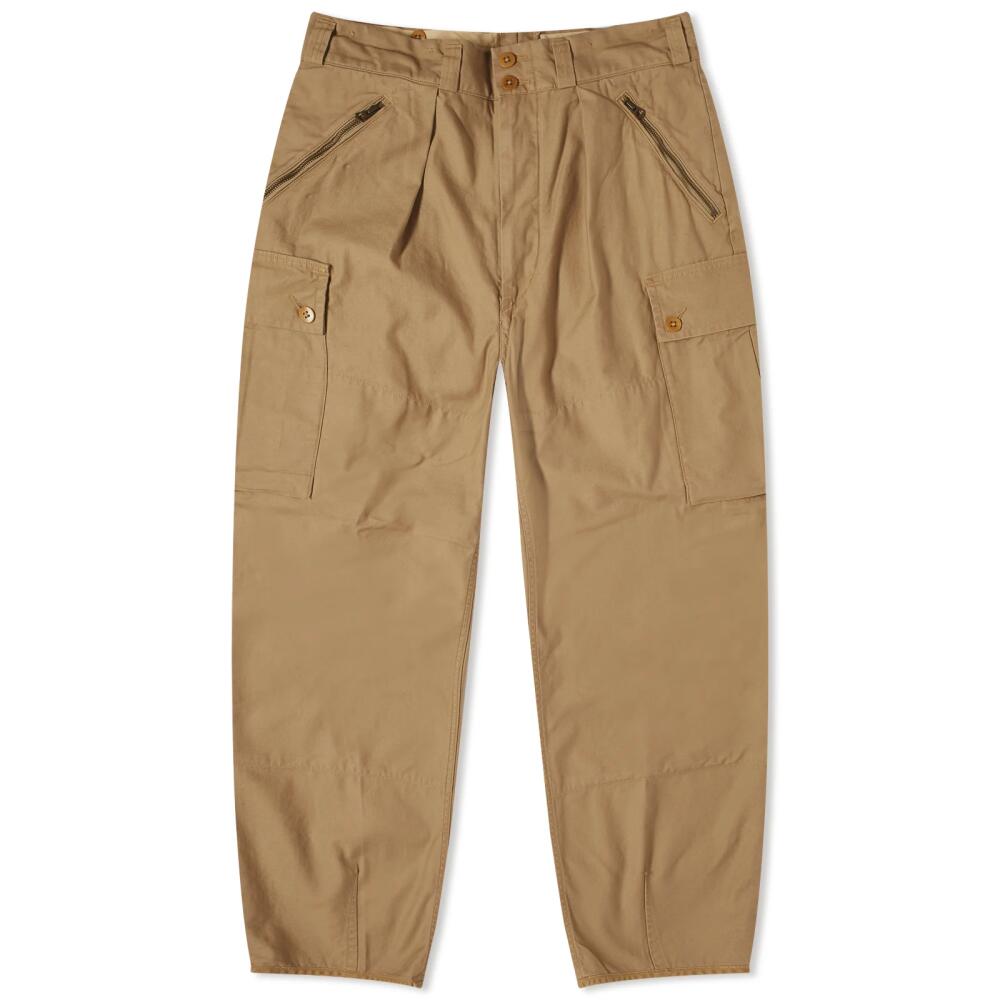 Polo Ralph Lauren Men's Reverse Sateen Cargo Pant in Desert Khaki Cover