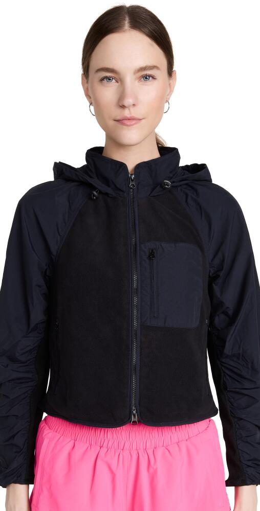 Sweaty Betty Venture Fleece Zip Through Jacket Black Cover