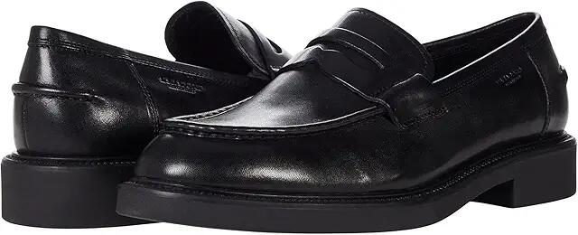 Vagabond Shoemakers Alex Leather Penny Loafer (Black Leather) Men's Shoes Cover