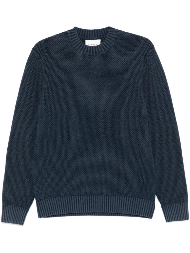 Circolo 1901 virgin wool sweater - Blue Cover