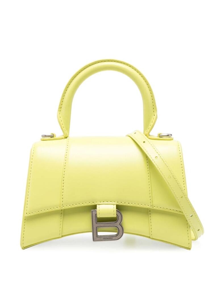 Balenciaga Extra Small Hourglass leather bag - Green Cover