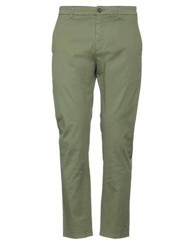 Department 5 Man Pants Military green Cotton, Elastane Cover