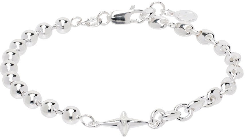 Stolen Girlfriends Club Silver Shuriken Missmatch Bracelet Cover