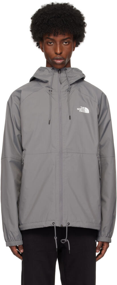 The North Face Gray Antora Rain Jacket Cover