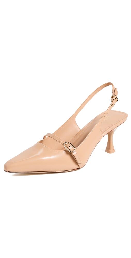 Larroude Ines Pumps Tan Cover