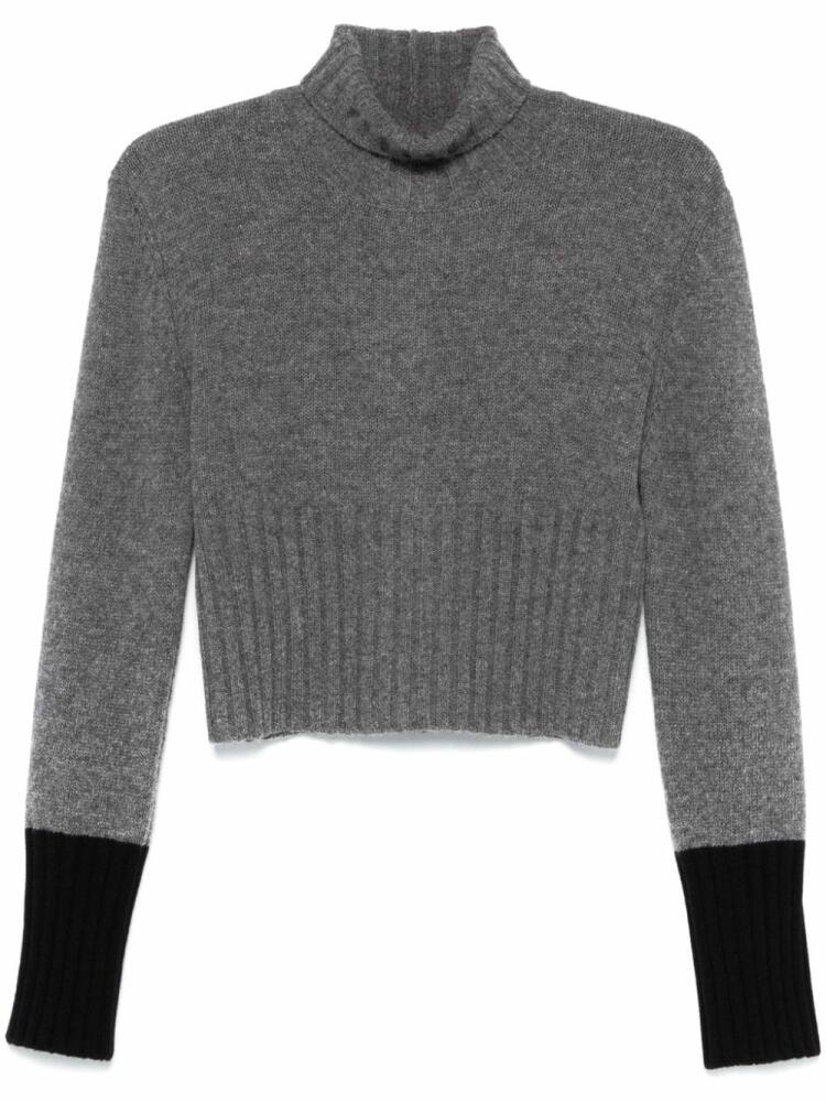 Plan C wool sweater - Grey Cover