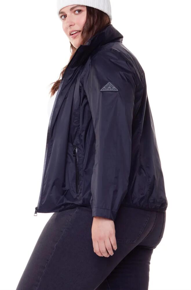 Alpine North PELLY PLUS SIZE - Recycled Ultralight Windshell Jacket in Black Cover