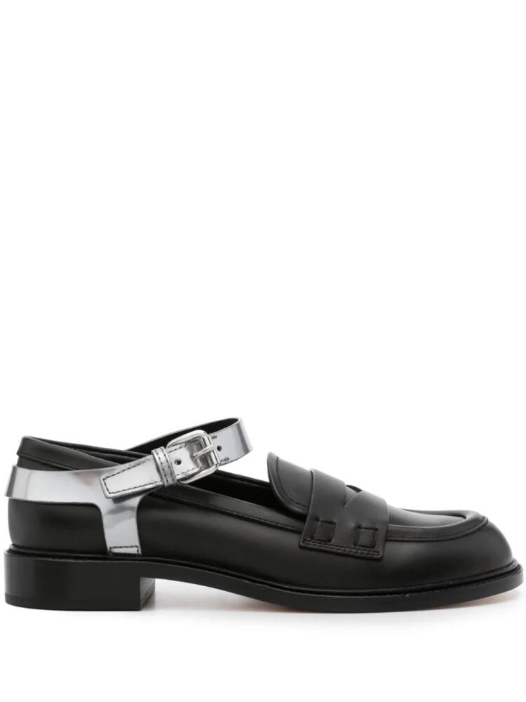 AGL Olivia leather loafers - Black Cover