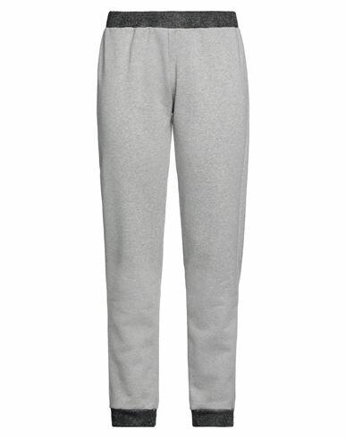 Ean 13 Woman Pants Grey Cotton, Elastane Cover