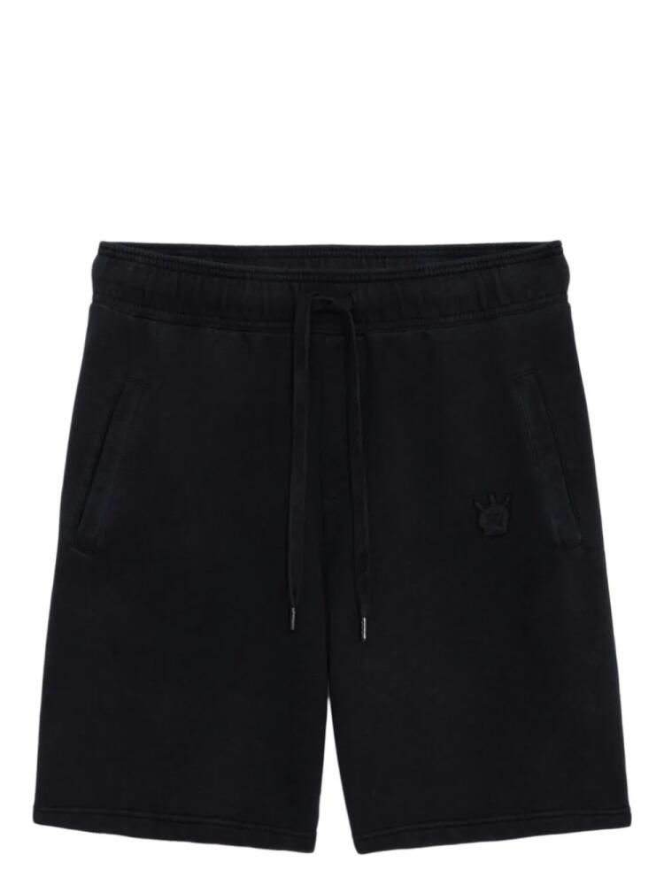 Zadig&Voltaire Party Skull cotton shorts - Black Cover