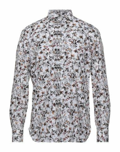 Giampaolo Man Shirt White Cotton Cover