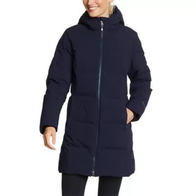 Eddie Bauer Women's Glacier Peak Seamless Stretch Down Parka Cover