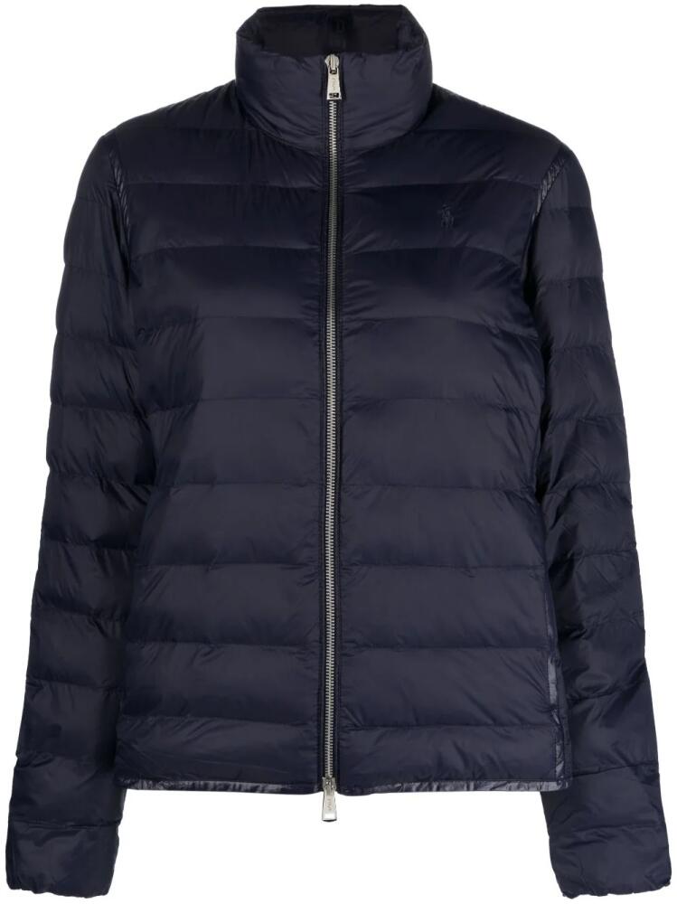 Polo Ralph Lauren funnel-neck quilted jacket - Blue Cover