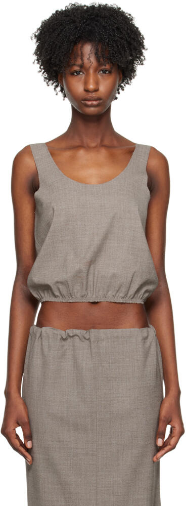 Gabriela Coll Garments Gray No.208 Tank Top Cover