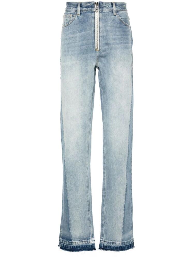 COLE BUXTON two-tone straight jeans - Blue Cover