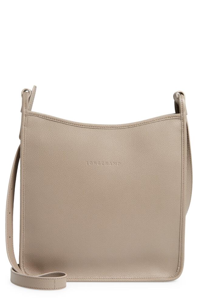 Longchamp Le Foulonné Medium Crossbody Bag in Turtle Dove Cover