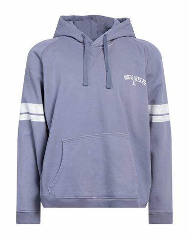 Guess Man Sweatshirt Light purple Cotton Cover