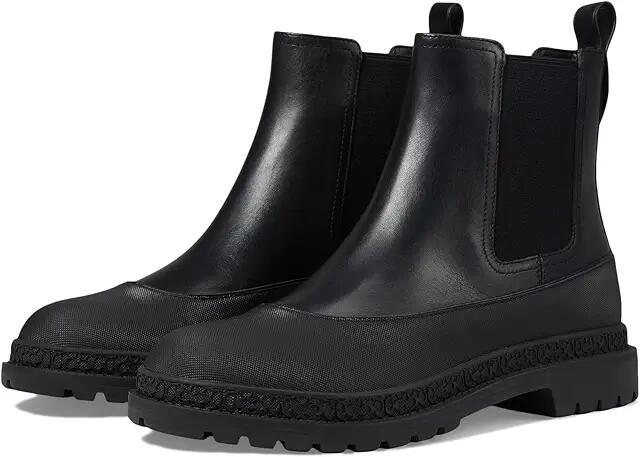 COACH Carver Boot (Black) Men's Lace-up Boots Cover