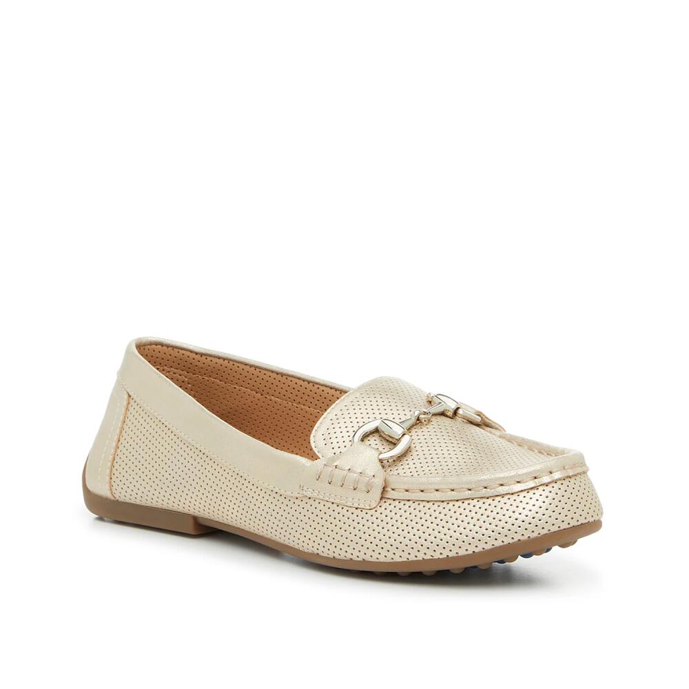 Kelly & Katie Kai Driving Loafer | Women's | Gold Metallic Cover