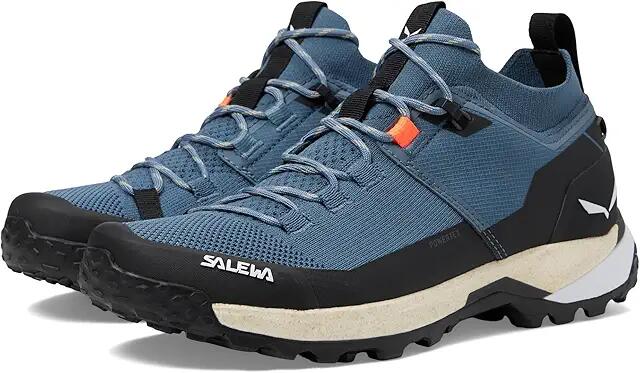 SALEWA Puez Knit PTX (Java Blue/Black) Men's Shoes Cover