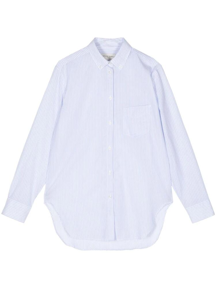 Officine Generale Vivienne striped shirt - White Cover