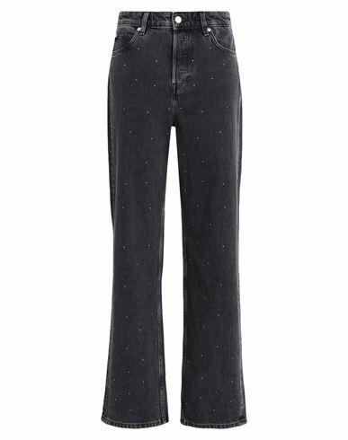 & Other Stories Woman Jeans Black Cotton Cover