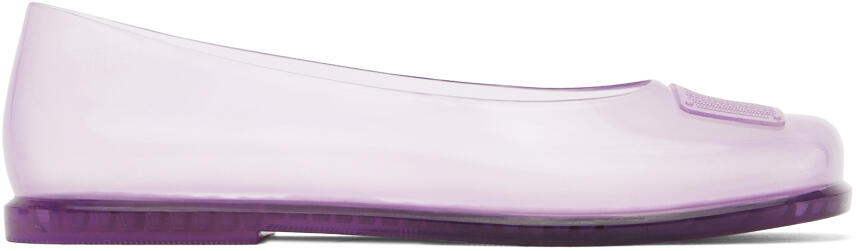 Marc Jacobs Purple Melissa Edition Ruby Ballerina Flats Cover