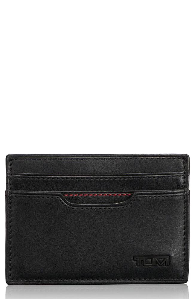 Tumi Delta ID Lock Shielded Money Clip Card Case in Black Cover