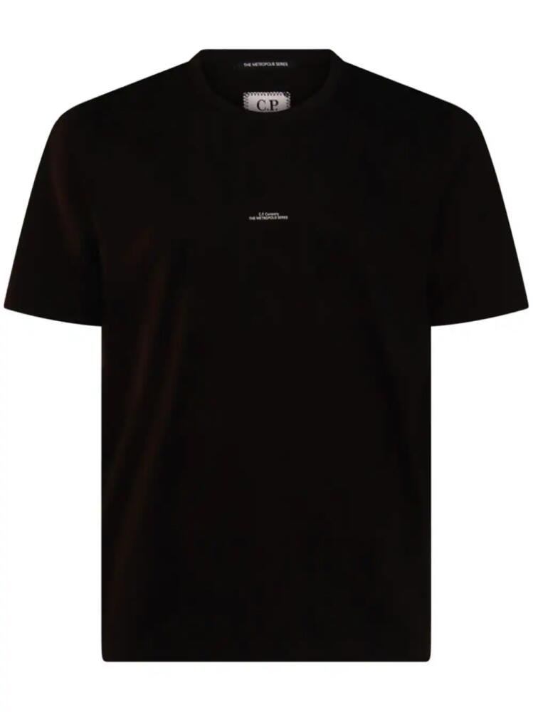 C.P. Company logo-print T-shirt - Black Cover