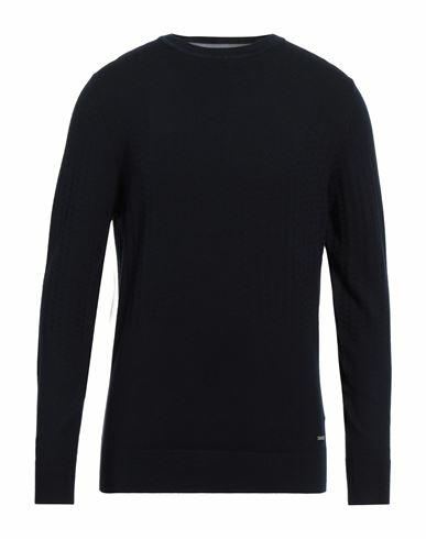 Primo Emporio Man Sweater Midnight blue Viscose, Nylon Cover