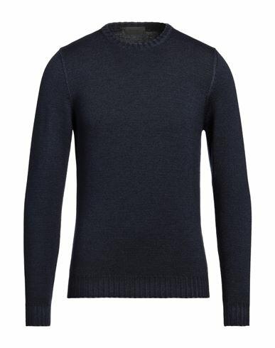 Ferrante Man Sweater Navy blue Merino Wool Cover