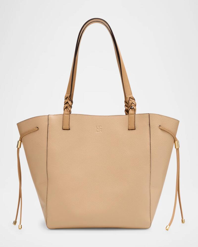 Ulla Johnson Alma Bicolor Leather Tote Bag Cover