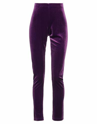 Junya Watanabe Comme Des Garçons Woman Leggings Purple Polyester, Polyurethane Cover