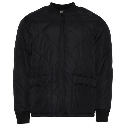 LCKR Quilted Jacket - Mens Black/Black Cover