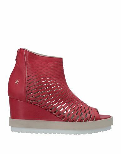 Patrizia Bonfanti Woman Ankle boots Red Soft Leather Cover