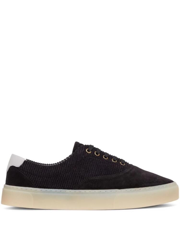 Brunello Cucinelli suede sneakers - Black Cover