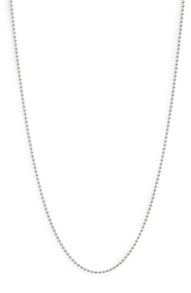 Anzie Sterling Silver Mini Ball Chain Necklace Cover