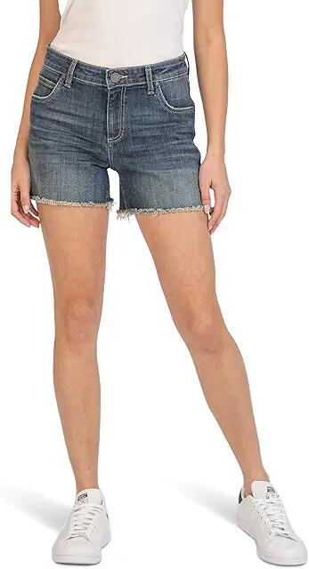 KUT from the Kloth Gidget High-Rise Shorts in Stimulatting (Stimulatting) Women's Shorts Cover