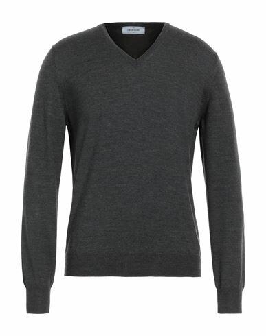 Gran Sasso Man Sweater Lead Virgin Wool Cover