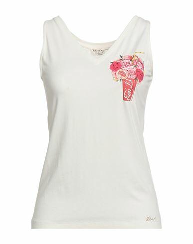 Ean 13 Woman T-shirt Ivory Viscose, Elastane Cover