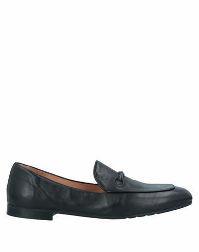 Mara Bini Woman Loafers Black Soft Leather Cover