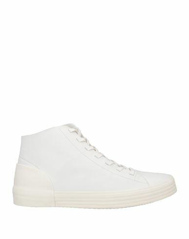 Del Carlo Woman Sneakers White Soft Leather Cover