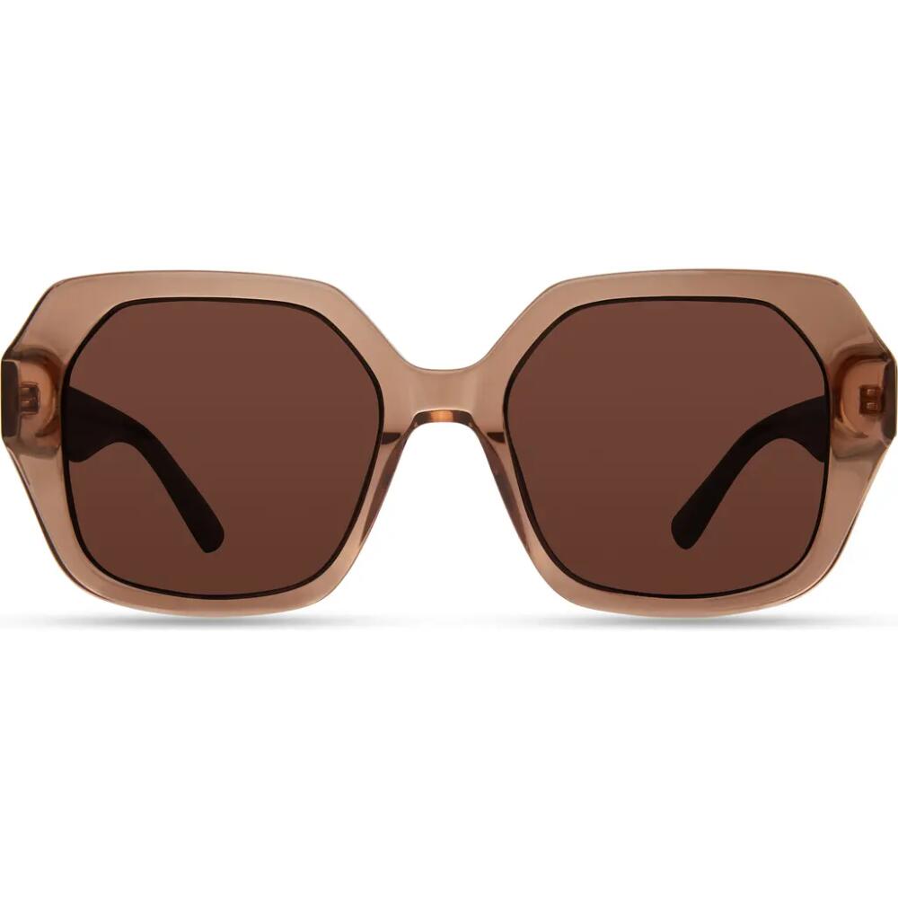 Derek Lam 10 Crosby Neptune Sunglasses in Peach Crystal Cover