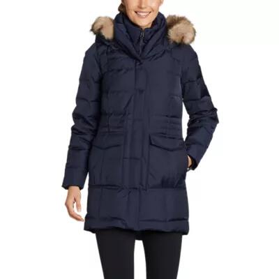 Eddie Bauer Women's Yukon Classic Down Parka Cover